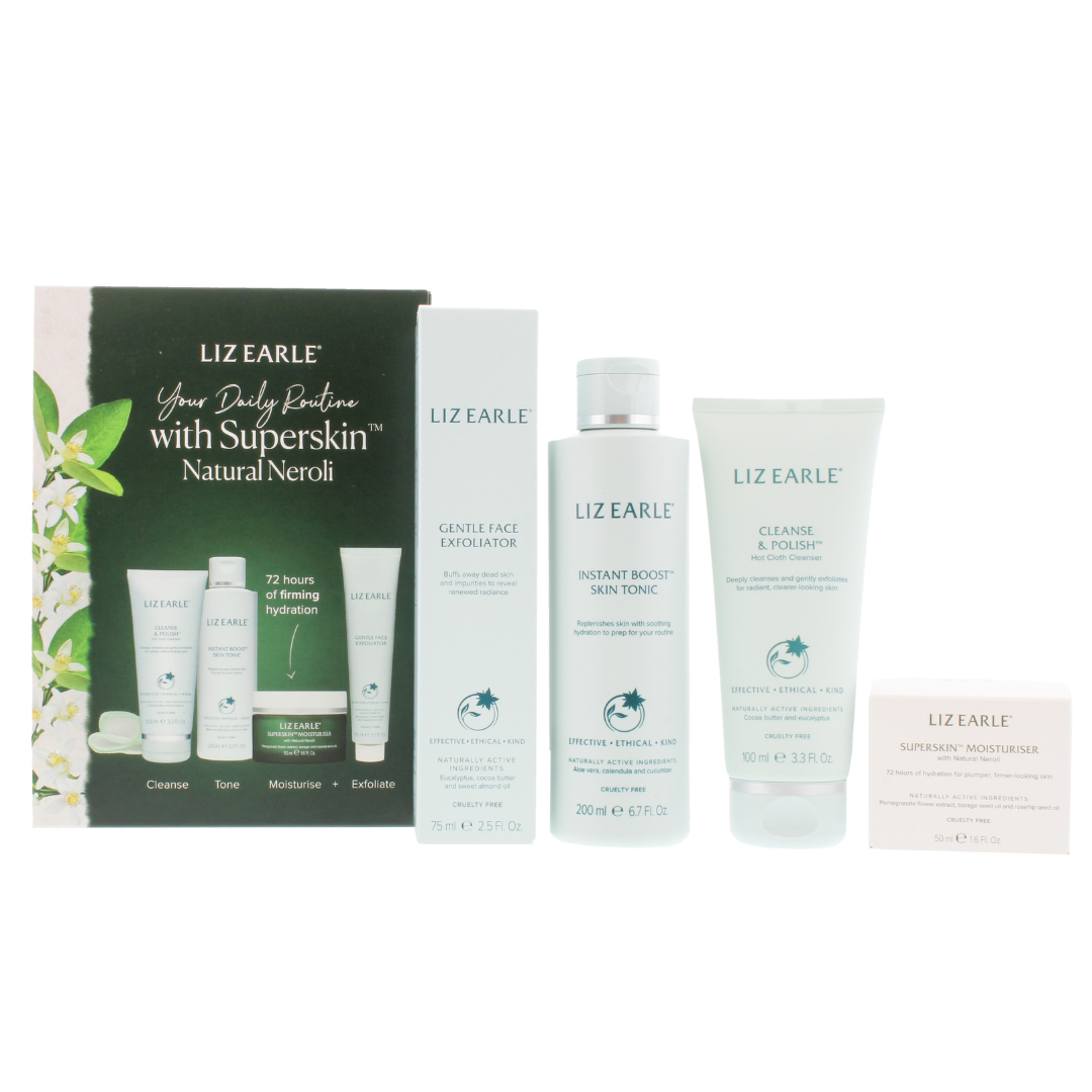 Daily Routine Skincare Set With Natural Neroli